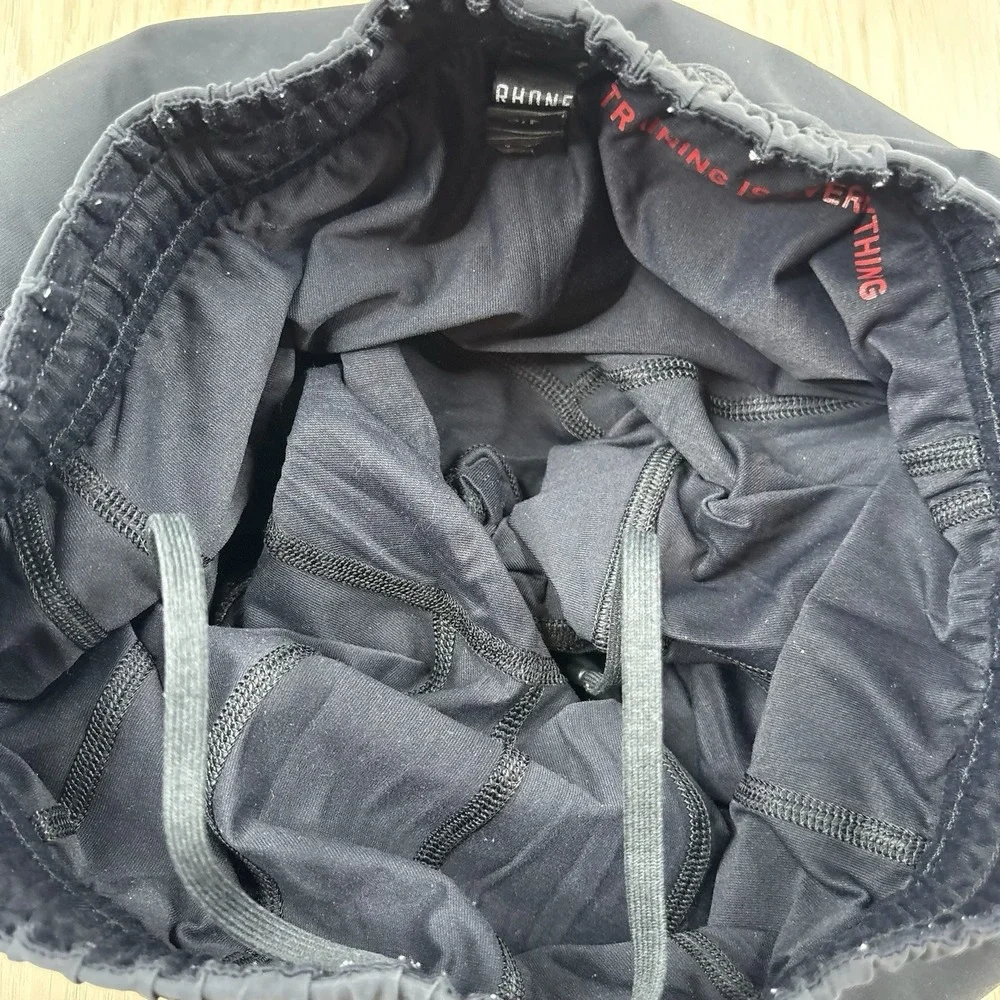 Rhone Mens Versatility Training Short Lined Size S Small Black Gym Workout